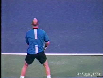 Andre Agassi: Forehand Return