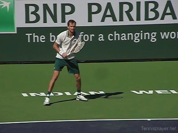 Daniil Medvedev Backhand Return
