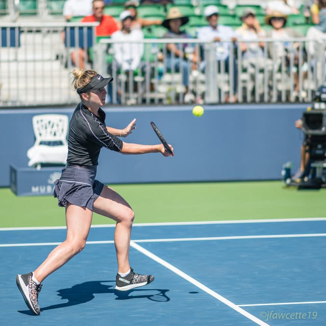 Jim Fawcette: Elina Svitolina