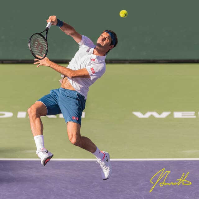 Jim Fawcette: Roger Federer Volleys and Overheads