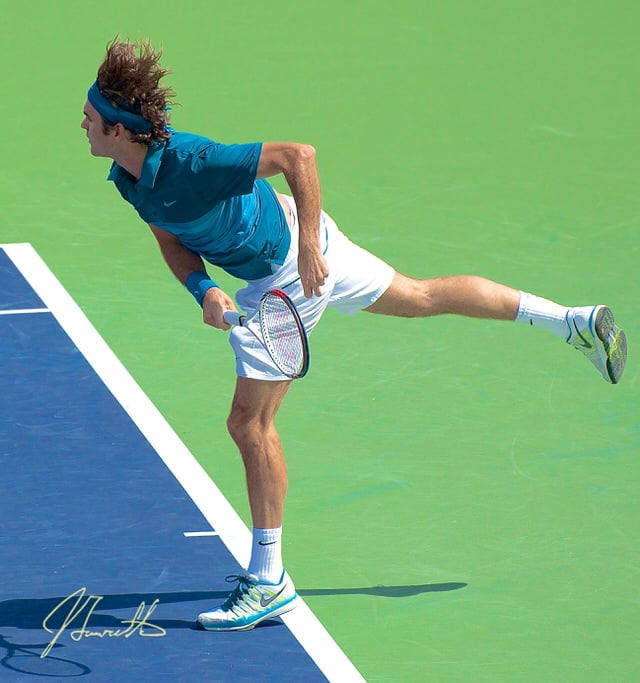 Jim Fawcette: Roger Federer Serve