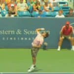 Federer’s Serve Locations: 1st Serve Ad Court