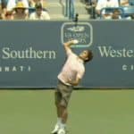 The Upward Swing: Federer’s Serve in High Speed and High Def