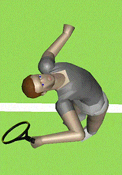 The Serve in 3D: Upward Swing Part 2