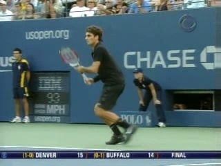 Choking, Even in the US Open Final