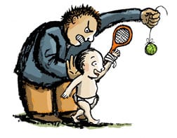 Parental Tennis Blunders