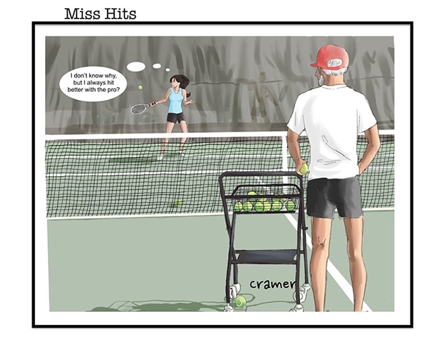 Corky Cramer: I Always Hit Better with a Pro