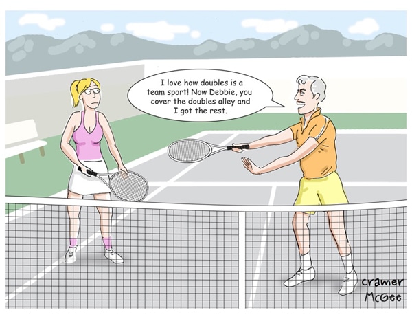 Corky Cramer: Doubles is a Team Sport!