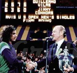 Facing Guillermo Vilas