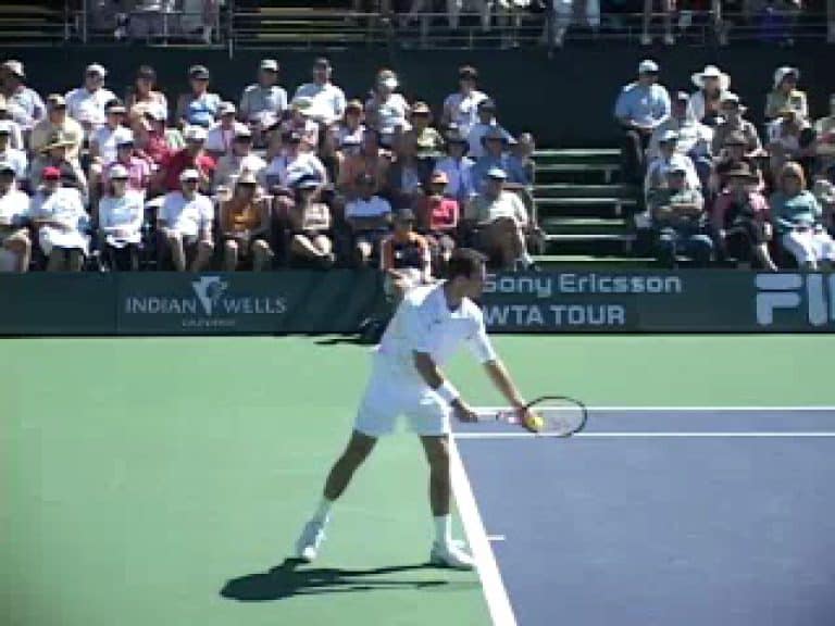 The Serve and Volley Finish
