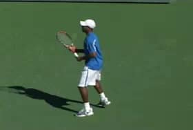 Donald Young’s Forehand