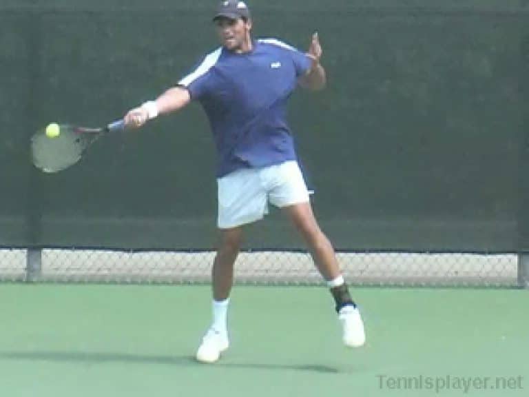 The Straight Armed Forehand