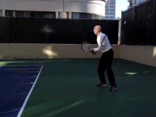 Your Strokes: Ted Gregory: One Handed Backhand