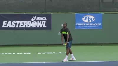 Your Strokes: Francis Tiafoe: Serve
