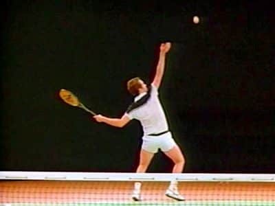 The McEnroe Serve
