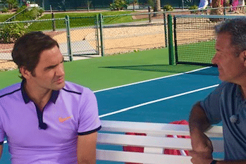 An Interview with Roger Federer by Sean Brawley